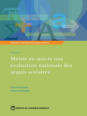 cover image of Évaluations nationales des acquis scolaires, Volume 3
